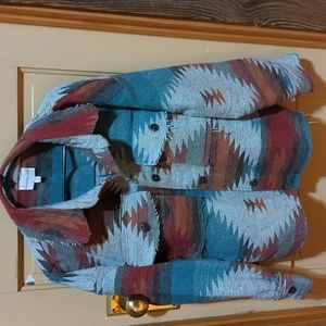 Beautiful Southwest Style, lightweight jacket. Size M, runs big. Worn twice.